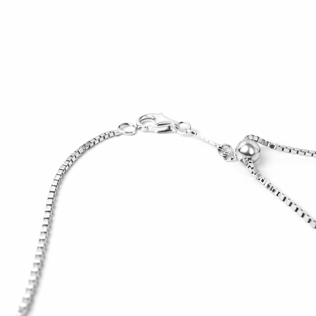 Minimal Slider Chain Anklet for Women