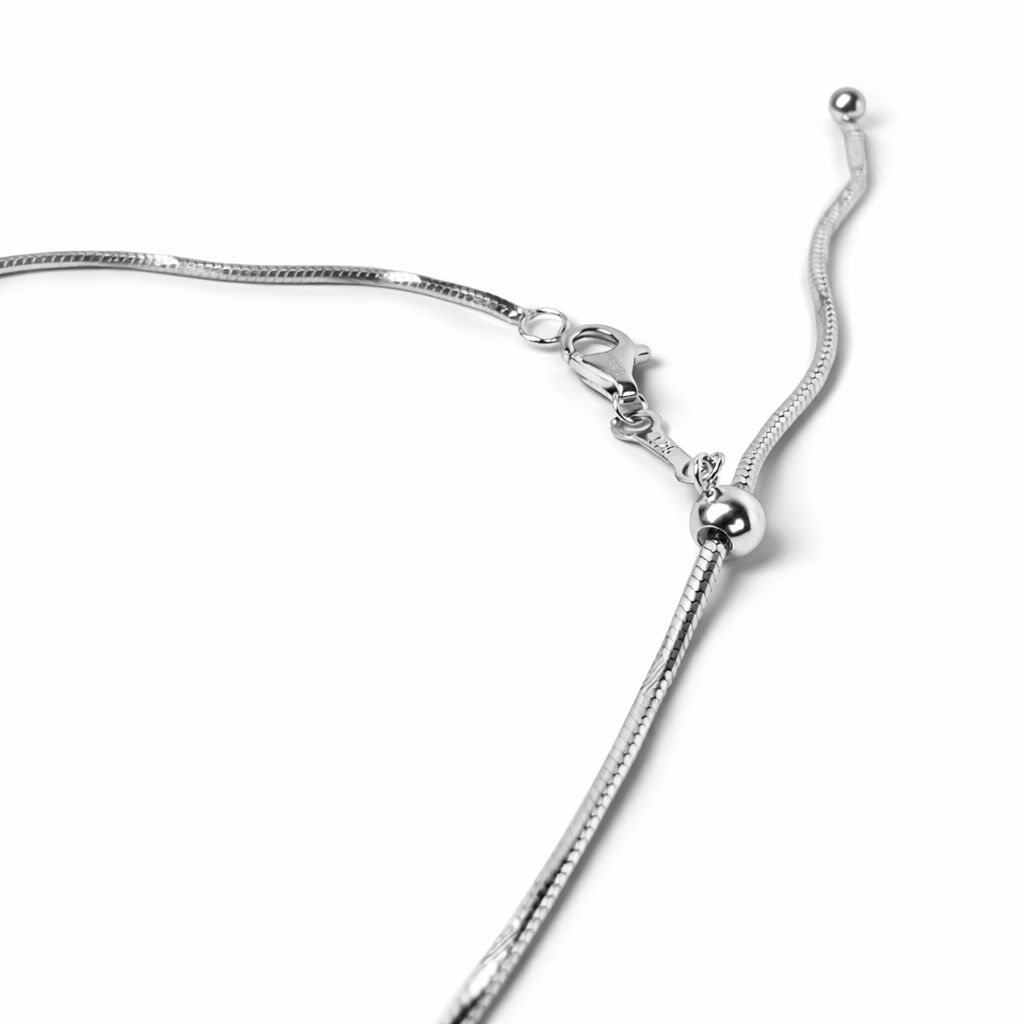 Minimal Adjustable Snake Chain Anklet
