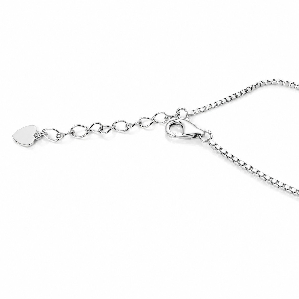Butterfly Grace Silver Anklet