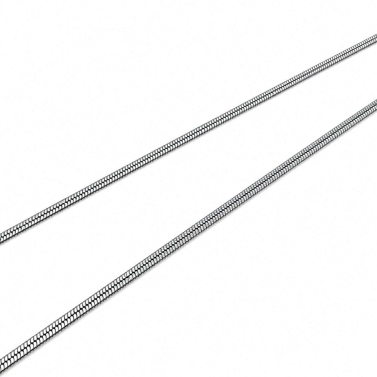 Classic Snake Chain Silver Anklet