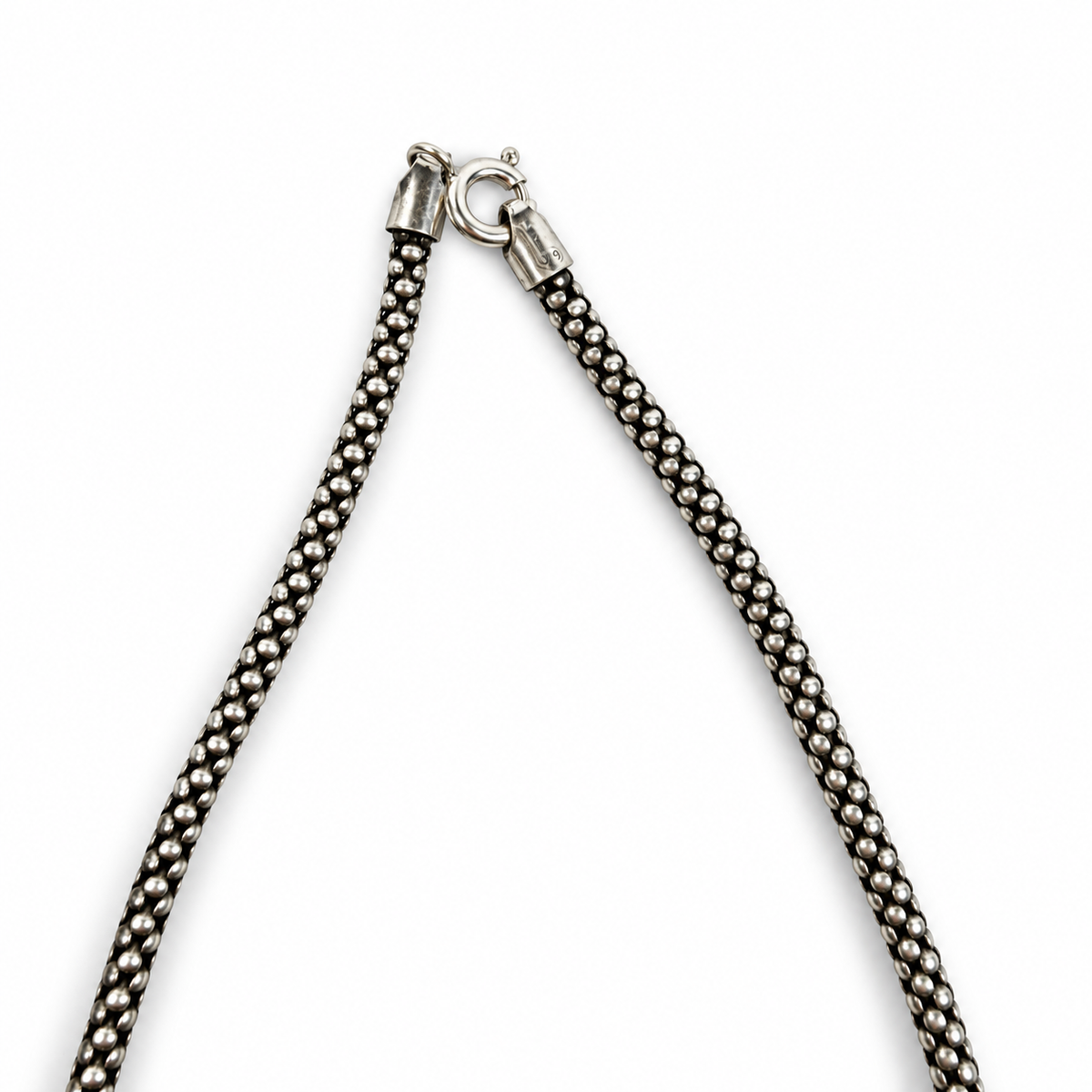 Silver Pebble Chain