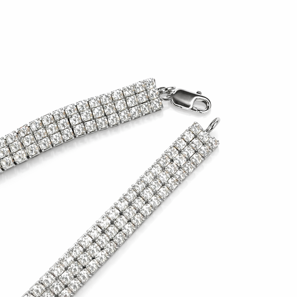 Nova Panel Silver Bracelet