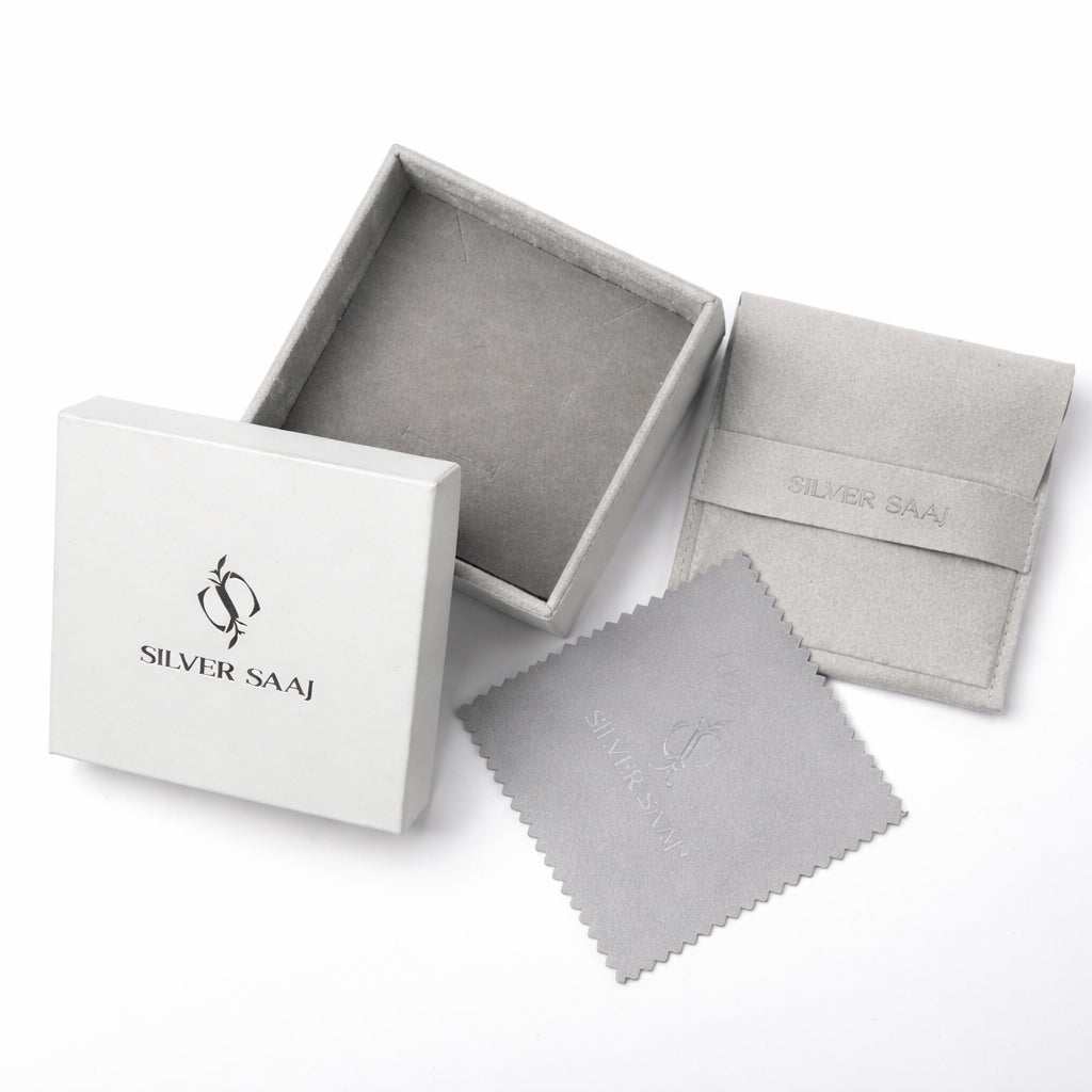 Leaf Embrace Silver Bracelet