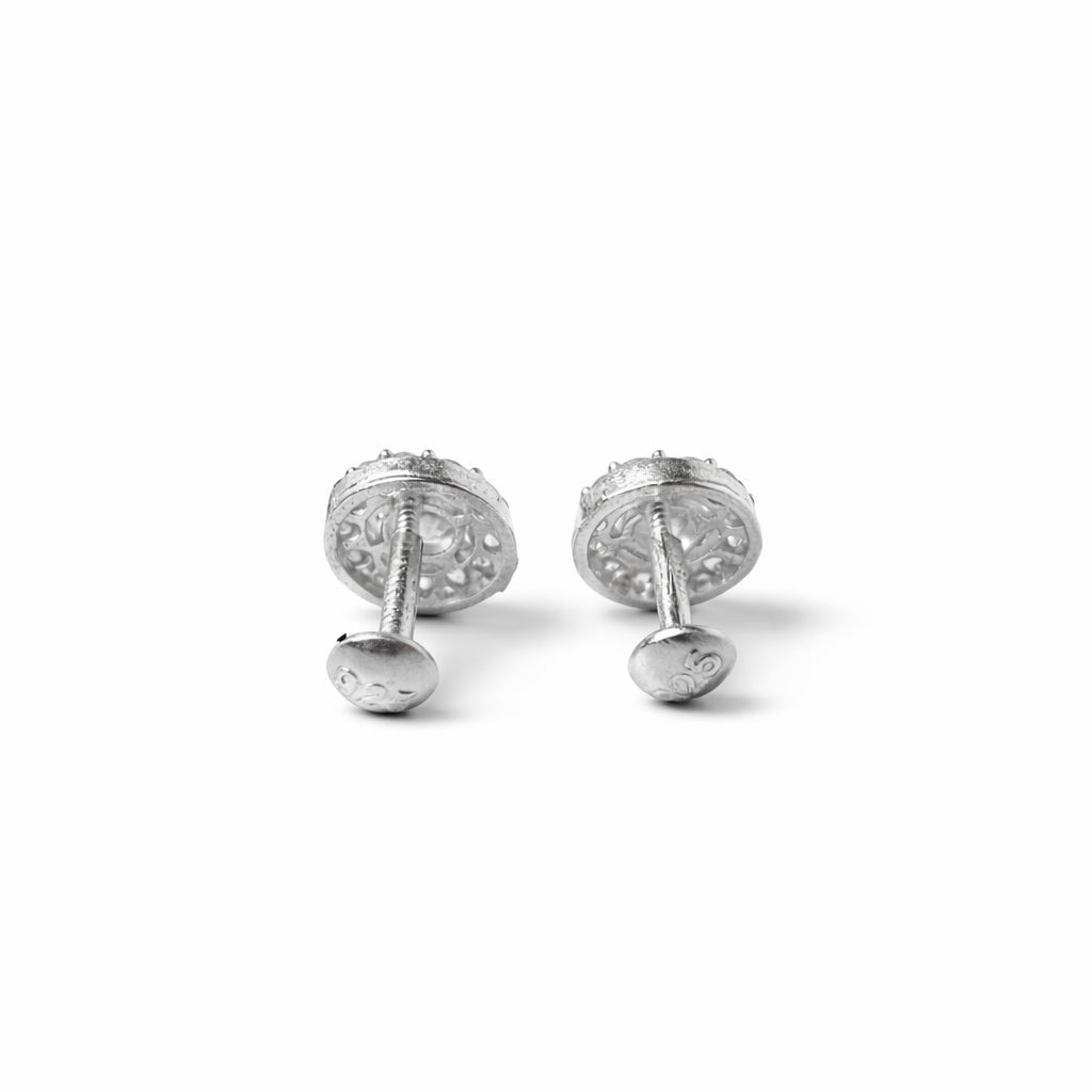 Classic Halo Silver Stud