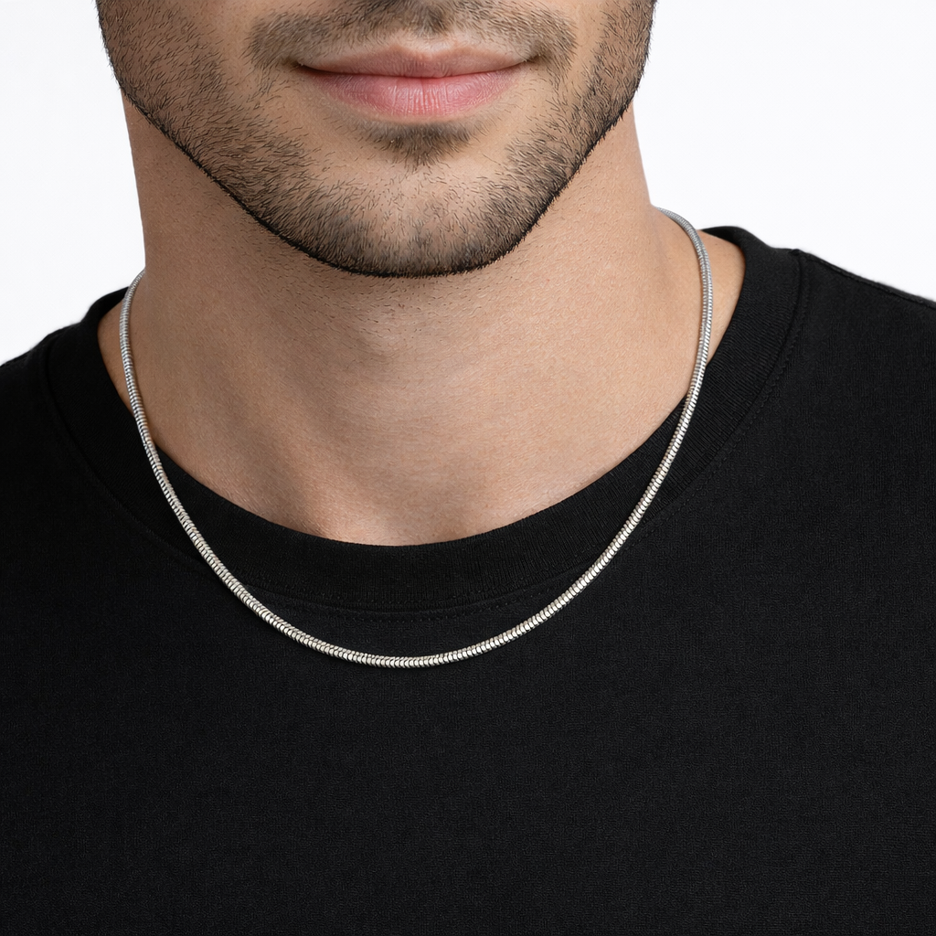 Classic Silver Snake Chain