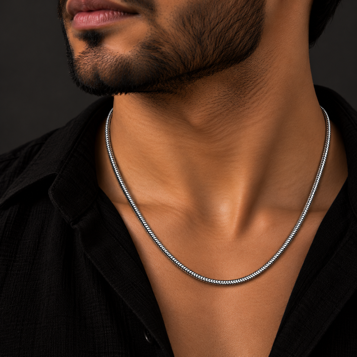 Classic Silver Snake Chain