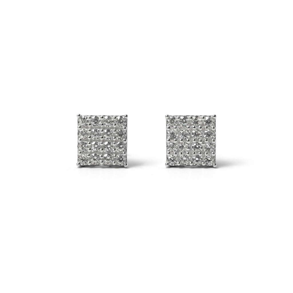Men’s Square  Stud