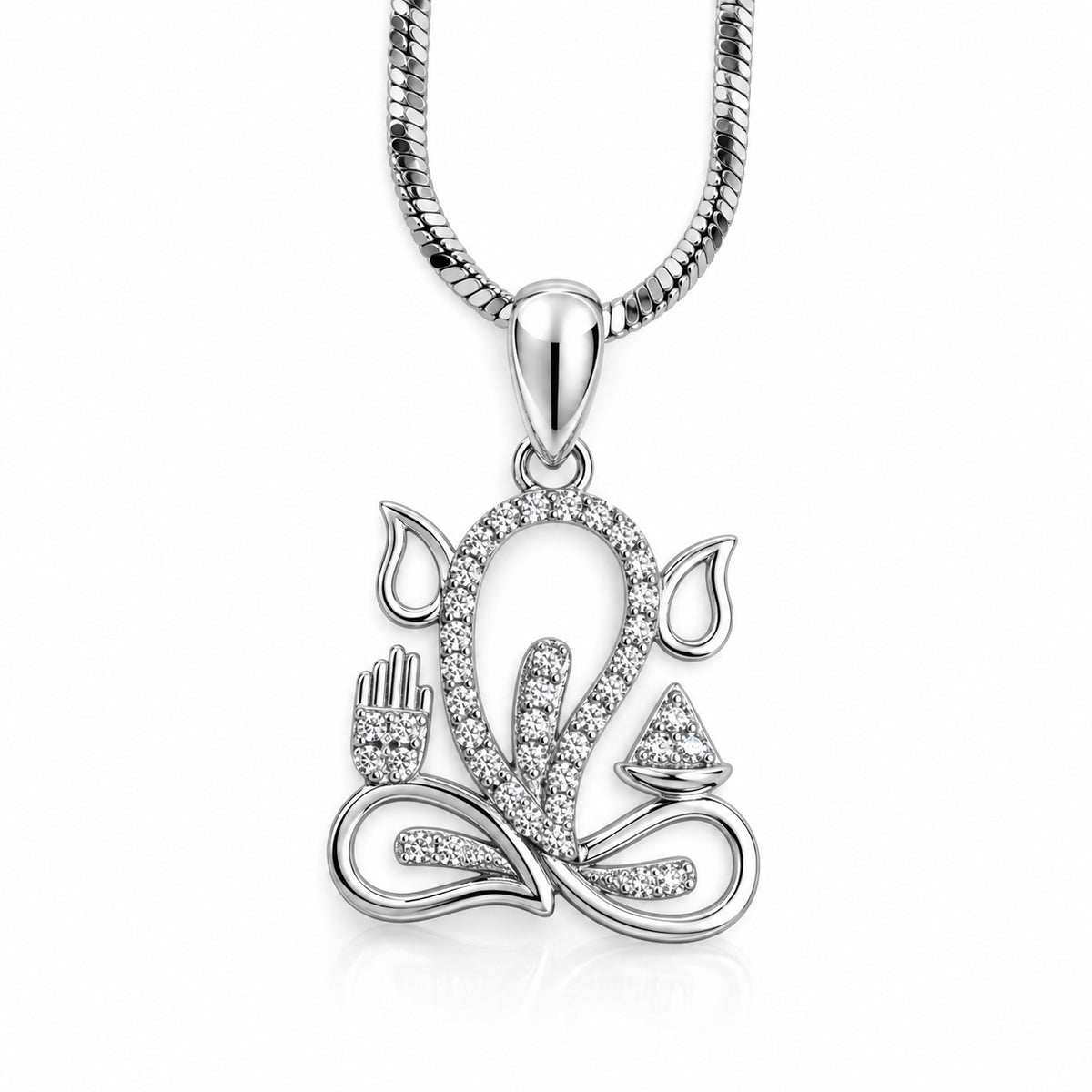 Ganesha Blessing Pendant Chain